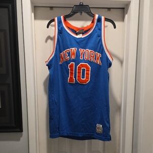 New York Blue Basketball Jersey